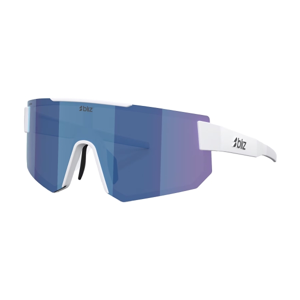 Running Sunglasses Bliz P005 Sunglasses  Matte White/Smoke/Blue Multi ZB70280239