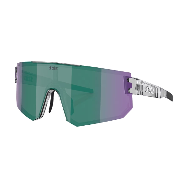 Running Sunglasses Bliz P005 Sunglasses  Crystal Black/Green/Green Multi ZB70280439
