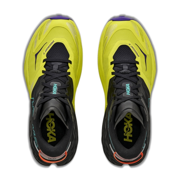 Hoka Speedgoat 7 - Black/Citrus