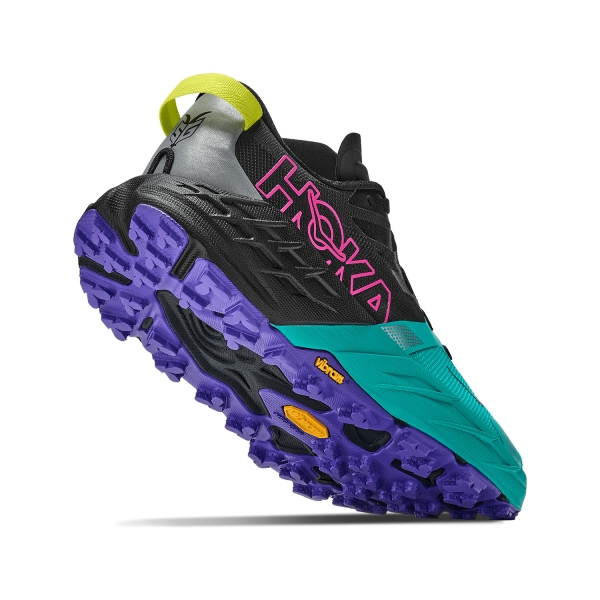 Hoka Speedgoat 7 - Black/Electric Aqua