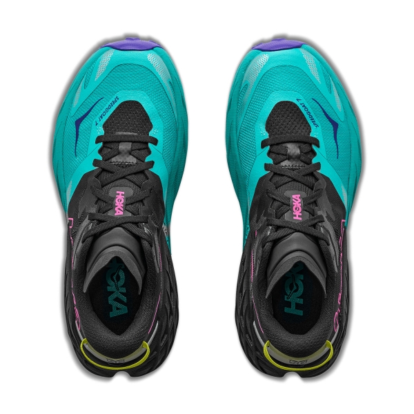 Hoka Speedgoat 7 - Black/Electric Aqua