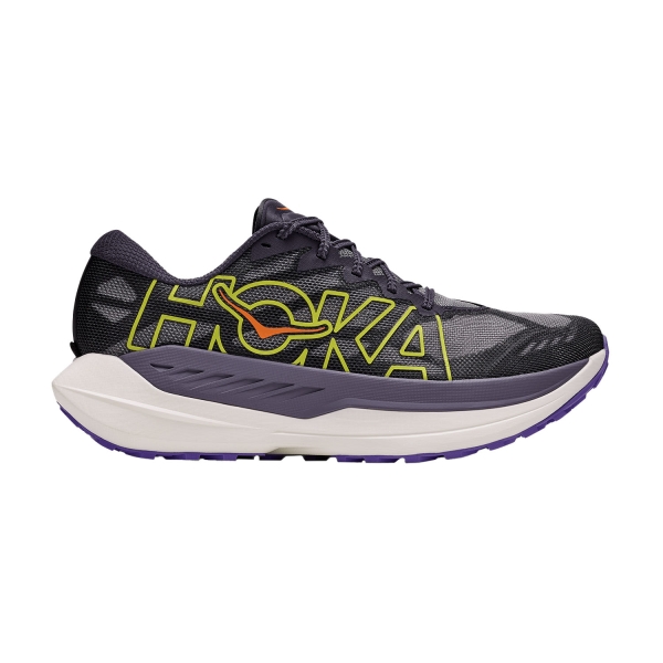 Men's Trail Running Shoes Hoka Rocket X Trail  Squid Ink/Neon Nebula 1176330SNNN