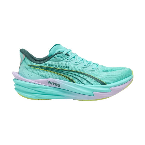 Women's Performance Running Shoes Puma x HYROX Deviate NITRO 4  Intense Mint/Light Lavender 31415401