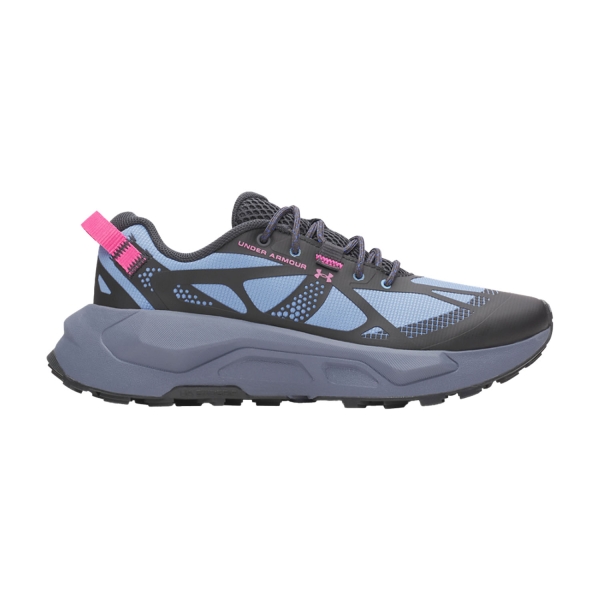 Women's Trail Running Shoes Under Armour Charged Bandit TR 4  Blue Float/Downpour Gray/Virtual Pink 60104140476