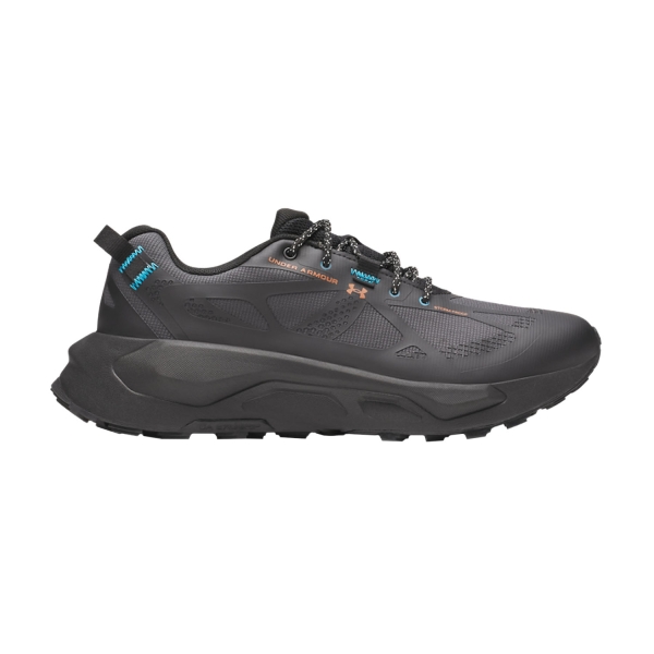 Men's Trail Running Shoes Under Armour Charged Bandit TR 4 WP  Black/Anthracite/Orange Oxide 60104150001
