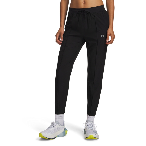 Women's Running Tights Under Armour Velociti Track Pants  Ultimate Black/Reflective 60139140008