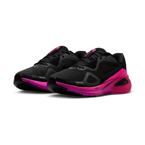 Nike Structure 26 - Black/Hyper Pink/Laser Crimson