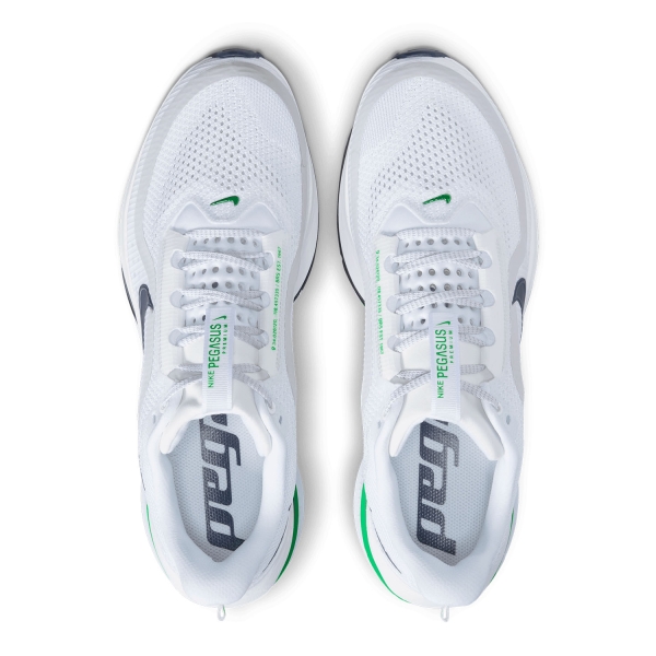 Nike Pegasus Premium - White/Green Spark/Midnight Navy