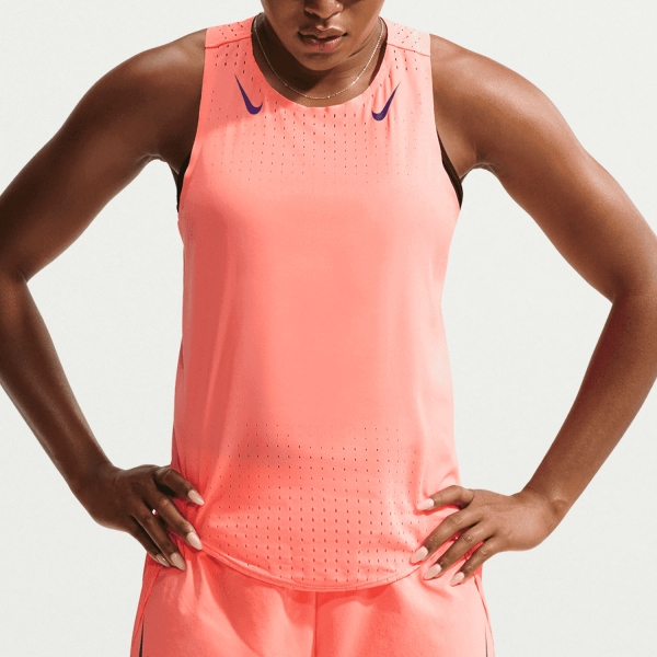 Women's Running Tank Nike AeroSwift DriFIT ADV Tank  Atomic Pink/Old Royal IF1252605