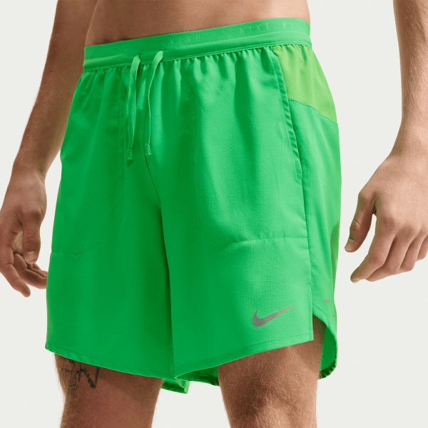 Men's Running Shorts Nike DriFIT Stride Pro 7in Shorts  Green Spark/Reflective Silver IF2046391
