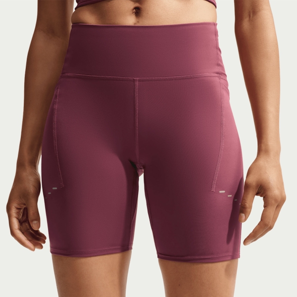 Women's Running Shorts Nike DriFIT Swift 7in Shorts  Pink Smoke/Reflective Silver IQ5841654