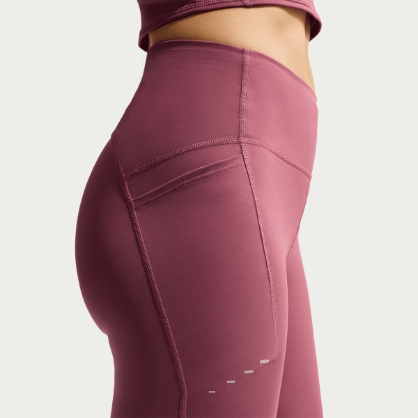 Nike Dri-FIT Swift 7in Shorts - Pink Smoke/Reflective Silver