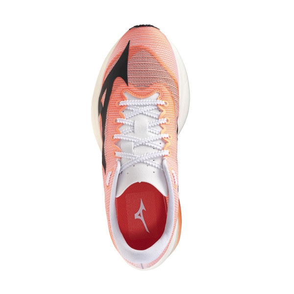 Mizuno Hyperwarp Pro - White/Black/Lava Orange