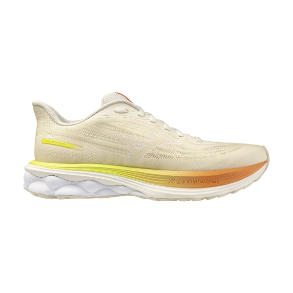 Women's Neutral Running Shoes Mizuno Wave Skyrise 7  Pristine/White/Autumn Sunset J1GD260925