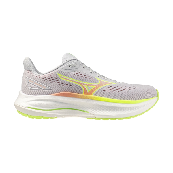 Woman's Structured Running Shoes Mizuno Wave Inspire 22  Cloudscape/Desert Flower/Lime Pulp J1GD264471