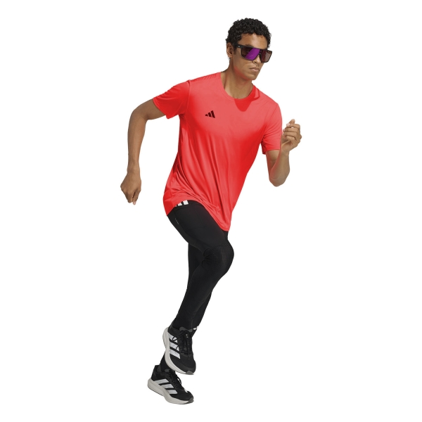 adidas ADIZERO Essentials T-Shirt - Solar Turbo