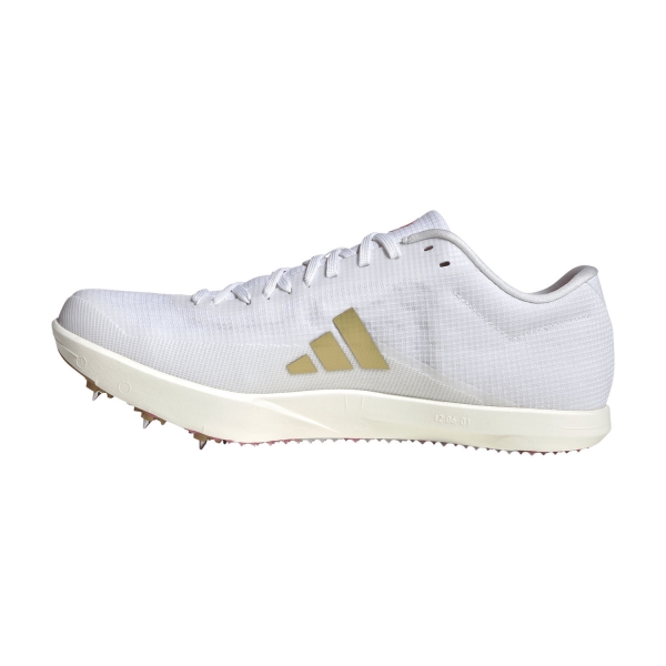 adidas ADIZERO Long Jump WC - FTWR White/Core Black/Gold Metallic