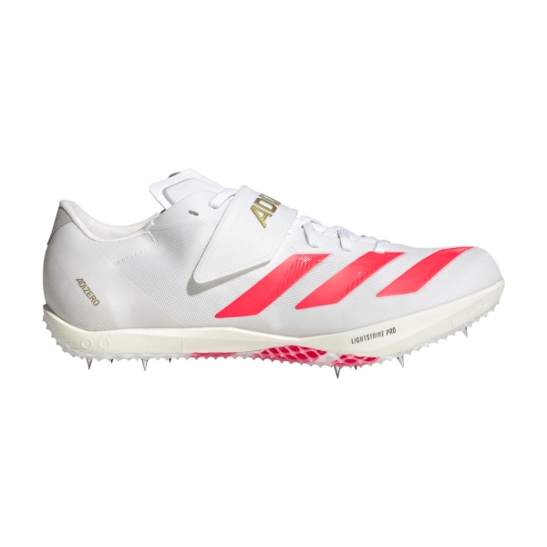 Men's Racing Shoes adidas ADIZERO High Jump WC  FTWR White/Core Black/Gold Metallic KJ9544