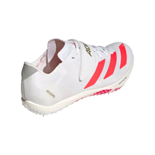 adidas ADIZERO High Jump WC - FTWR White/Core Black/Gold Metallic