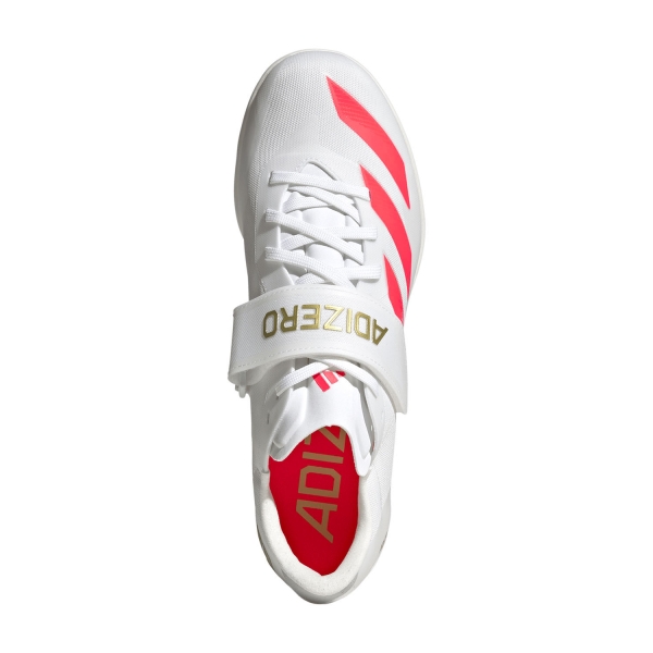 adidas ADIZERO High Jump WC - FTWR White/Core Black/Gold Metallic