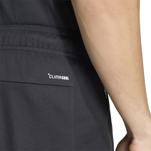 adidas Essentials Big Logo 7in Shorts - Black/Pure Turbo