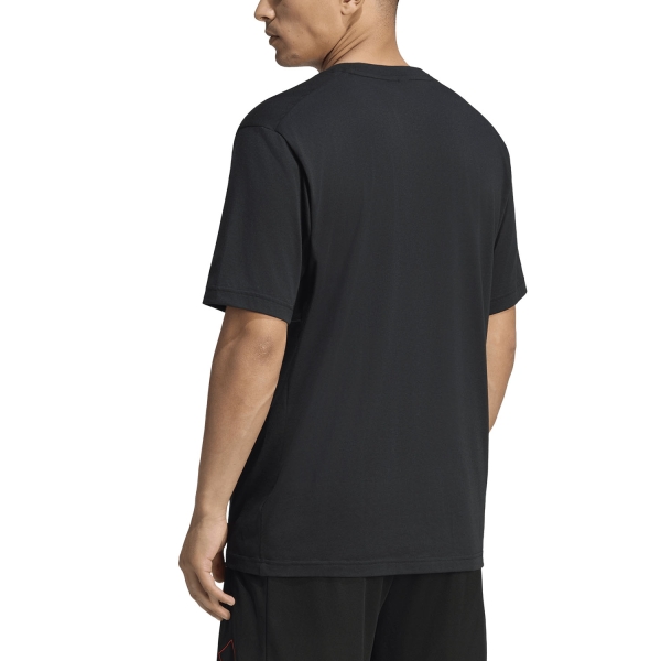 adidas Essentials T-Shirt - Black/Pure Turbo