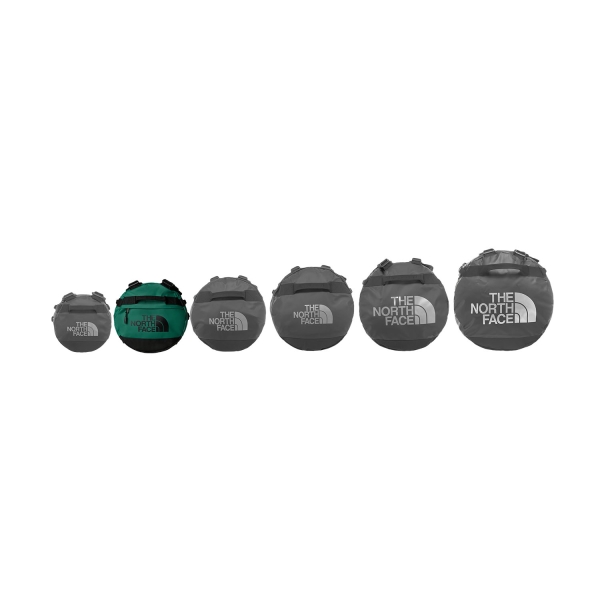 The North Face Base Camp S Duffle - Evergreen/TNF Black