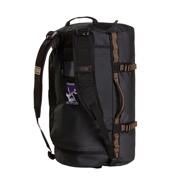The North Face Base Camp S Duffle - TNF Black/Smokey Brown/PBF Patch