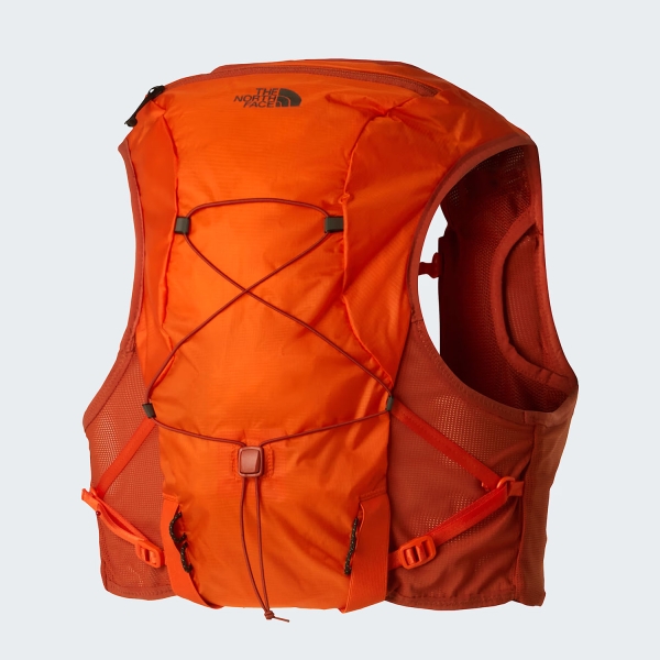 The North Face Sunriser 8 Backpack - Lava Red/Iron Clay
