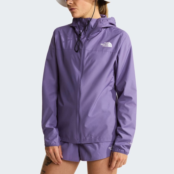 Women's Trail Running Jacket The North Face Fontanales Wind Jacket  Grounded Plum NF0A8FZHNNK