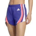 adidas ADIZERO Archive 3in Shorts - Dual Indigo/Semi Lucid Red/White