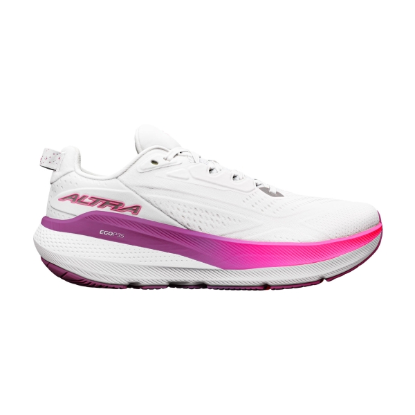 Women's Neutral Running Shoes Altra FWD VIA 2  White/Silver/Purple AL0A85TW85V