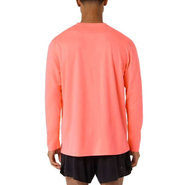 ASICS Fujitrail Logo Shirt - Sun Coral