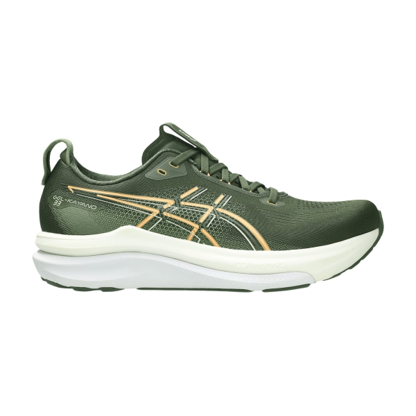 Men's Structured Running Shoes ASICS GEL Kayano 33  Vintage Khaki/Bright Sunstone 1011C167200