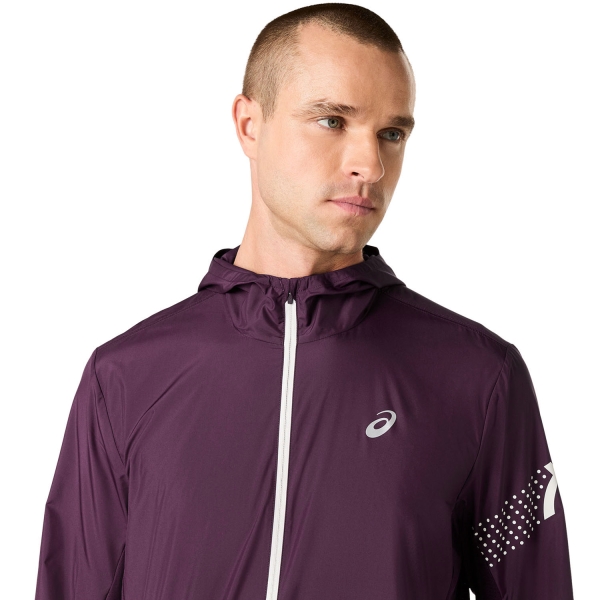ASICS Icon Jacket - Dark Aubergine