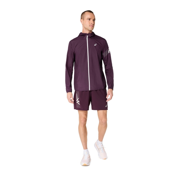 ASICS Icon Jacket - Dark Aubergine