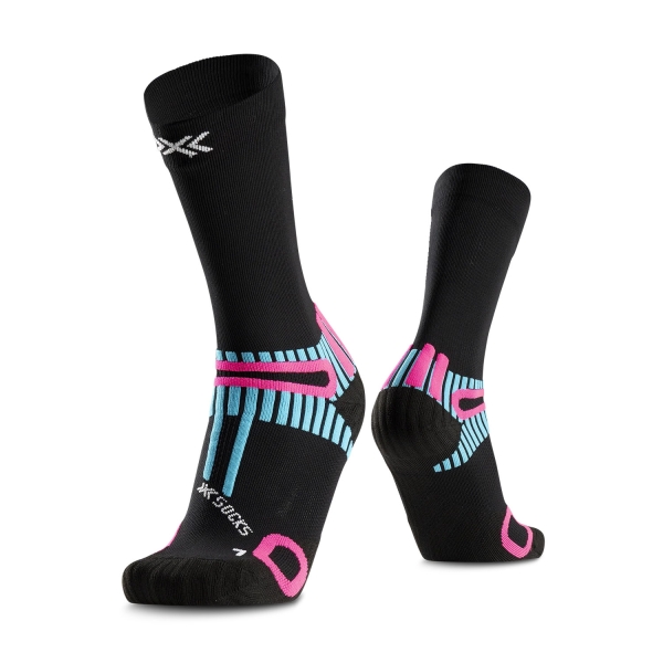 Socks XBionic Hike Perform Crew Socks  X Black HQAAS26UB120