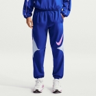 Nike Dri-FIT Swoosh Pants - Old Royal/Football Grey/Pink Rise