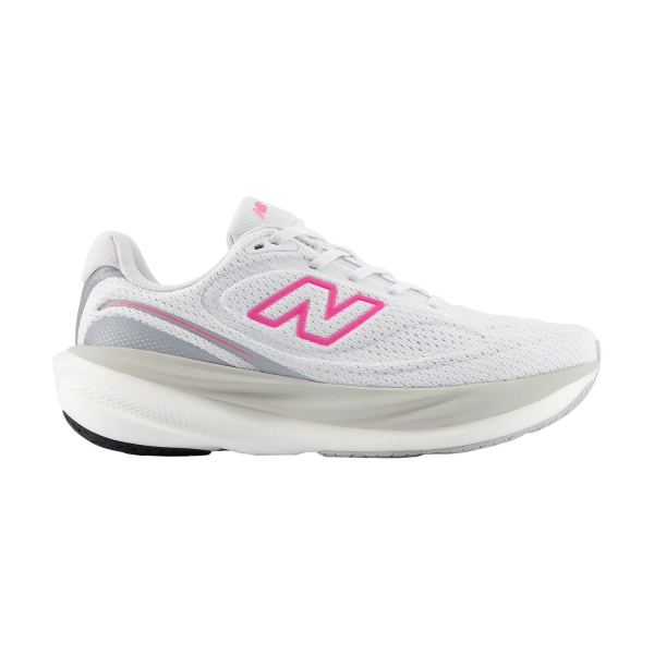 Women's Neutral Running Shoes New Balance 1080 v15  White/Pink Heat W10807L4