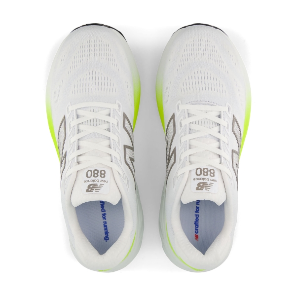 New Balance Fresh Foam X 880 v15 - NB 103 White/Alkaline Green
