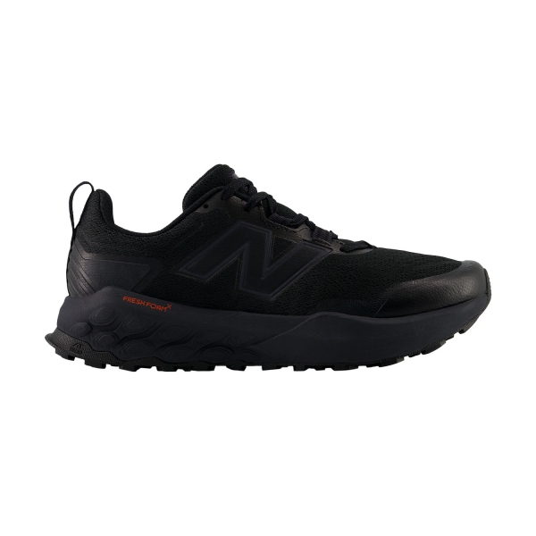 Men's Trail Running Shoes New Balance Fresh Foam Garoe v2  Black/Dark Night/Neo Flame MGARO2RN