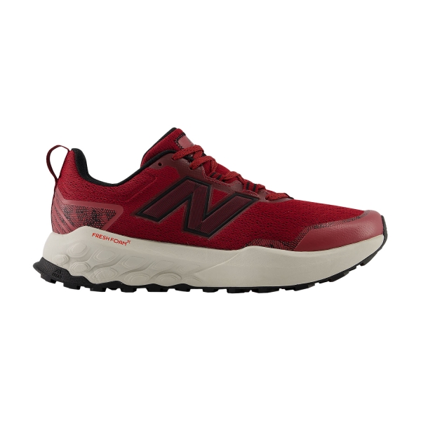 Men's Trail Running Shoes New Balance Fresh Foam Garoe v2  Podium Red/Grey Matter/Black MGARO8C5