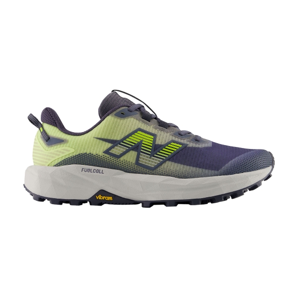 Men's Trail Running Shoes New Balance FuelCell Rebel Trail  Arctic Grey/Alkaline Green MRBT8CQ