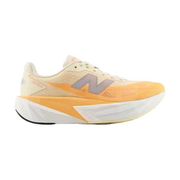 Women's Performance Running Shoes New Balance FuelCell Rebel v5  Calcium/Gumdrop WFCX8KC