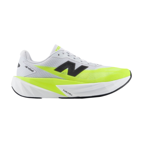 Men's Performance Running Shoes New Balance FuelCell Rebel v5  Fresh Air/Alkaline Green MFCX1V1