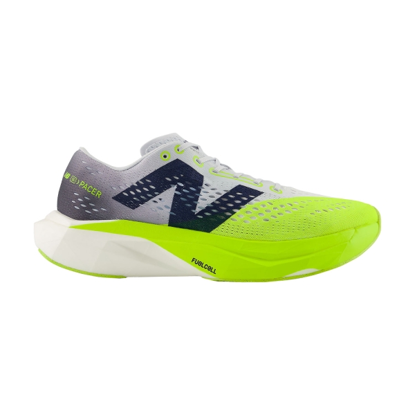 Men's Performance Running Shoes New Balance FuelCell SuperComp Pacer v2  Fresh Air/Alkaline Green MFCRR9HZ