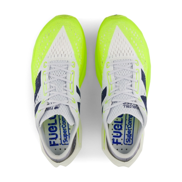 New Balance FuelCell SuperComp Pacer v2 - Fresh Air/Alkaline Green