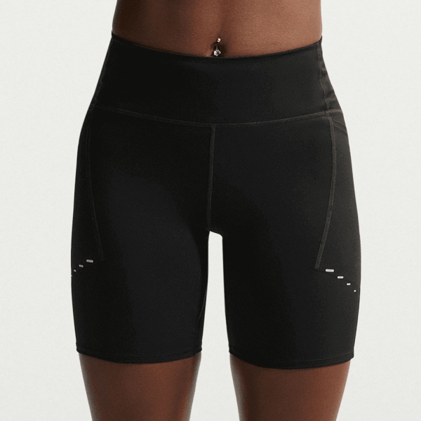 Women's Running Shorts Nike DriFIT Swift 7in Shorts  Black/Reflective Silver IQ5841010