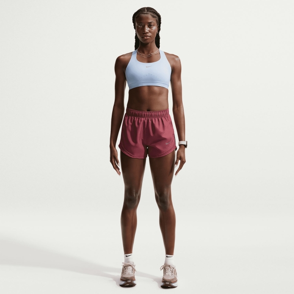 Nike Dri-FIT Tempo 3in Shorts - Pink Smoke/Reflective Silver