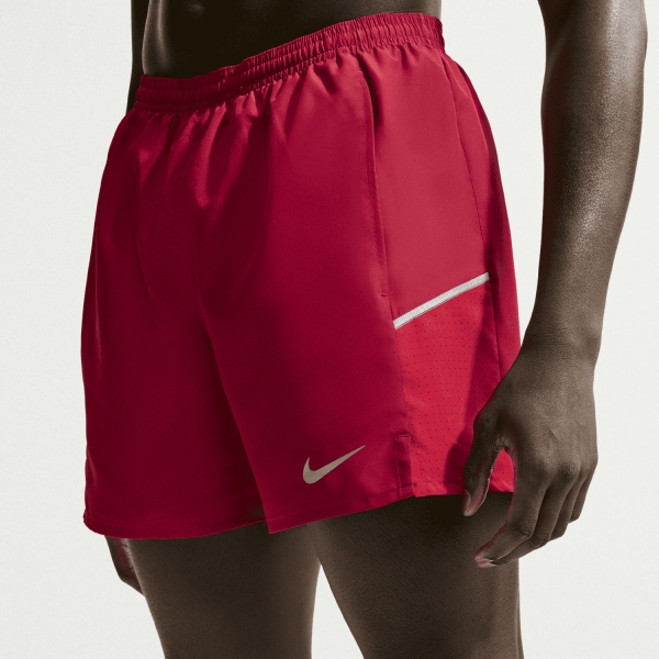 Men's Running Shorts Nike Miler 5in Shorts  Tough Red/Sport Red/Reflective Silver IF2060608
